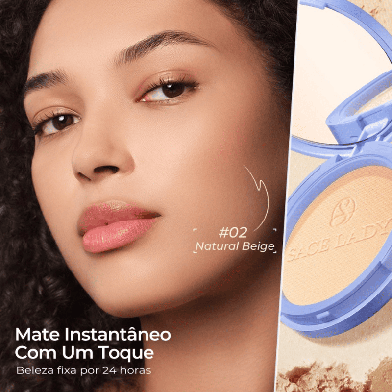 Pó Facial Anti-Rugas e Anti-Oleosidade - SACE LADY [Compre 1 & Leve 2] + Brindes Position 6