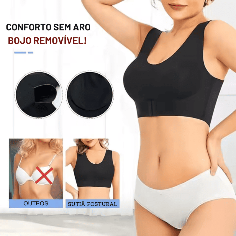 Sutiã Modelador Postural – Alinha a Postura e Sustenta com Conforto [COMPRE 1 & LEVE 2] + BRINDES Position 8