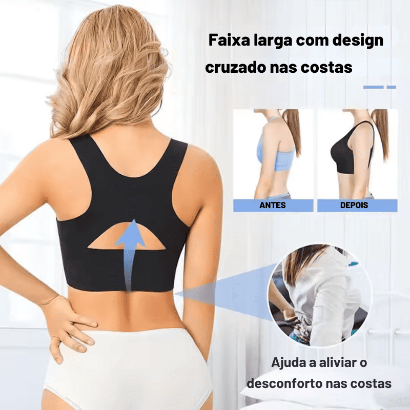 Sutiã Modelador Postural – Alinha a Postura e Sustenta com Conforto [COMPRE 1 & LEVE 2] + BRINDES Position 9