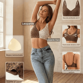 Sutiã Modelador BelleLux™ Sem Aros e Sem Costuras [COMPRE 1 & LEVE 3] + Brindes Position 5