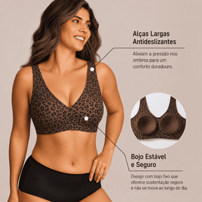 Sutiã Modelador BelleLux™ Sem Aros e Sem Costuras [COMPRE 1 & LEVE 3] + Brindes Position 6