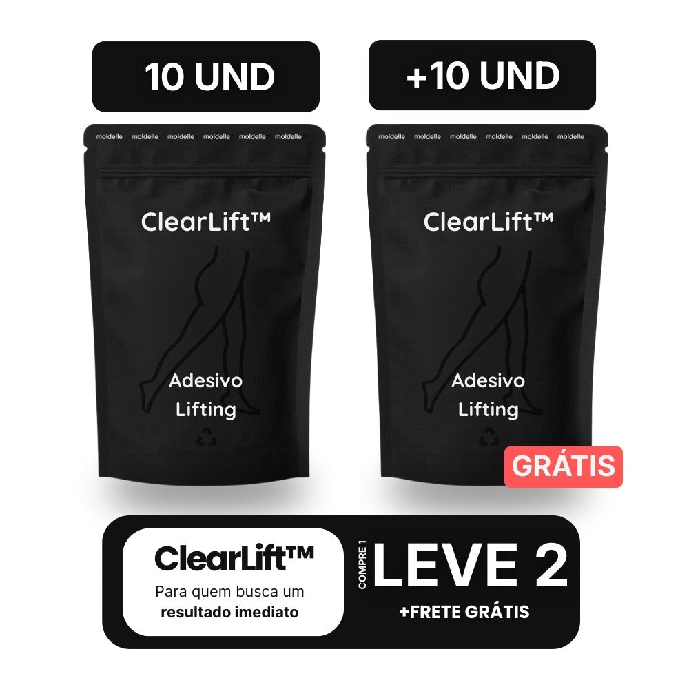 Adesivo Lifting para Pernas – ClearLift™ [COMPRE 1 LEVE 2]