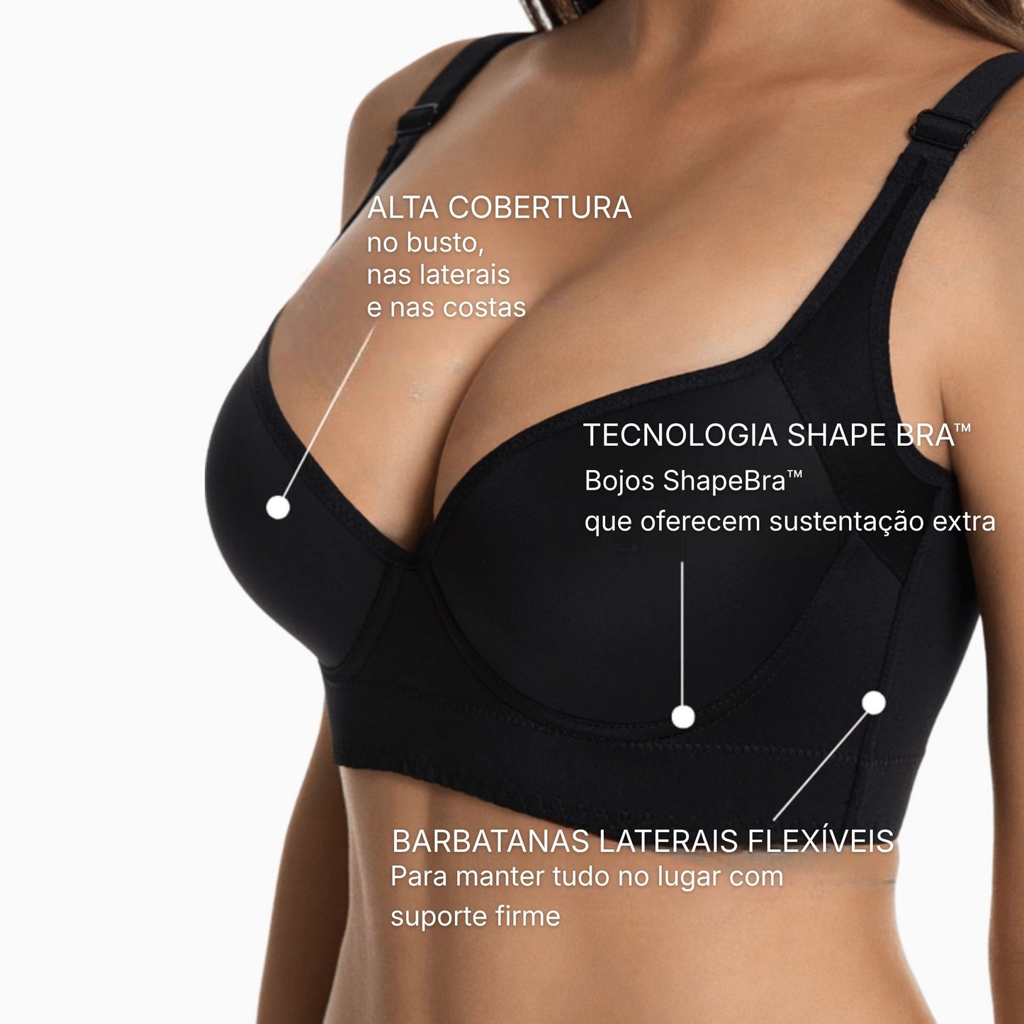 Sutiã Modelador - ShapeBra™ [COMPRE 1 LEVE 2]