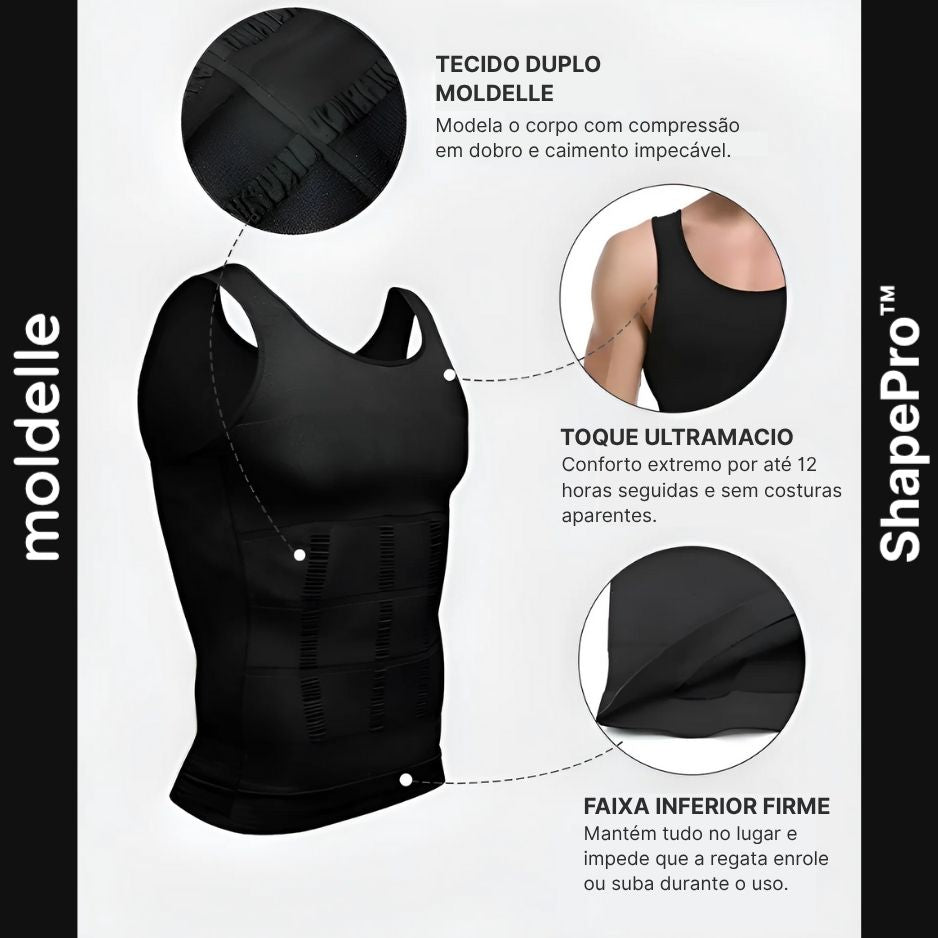 Regata de Compressão - ShapePro™ [COMPRE 1 & LEVE 2]