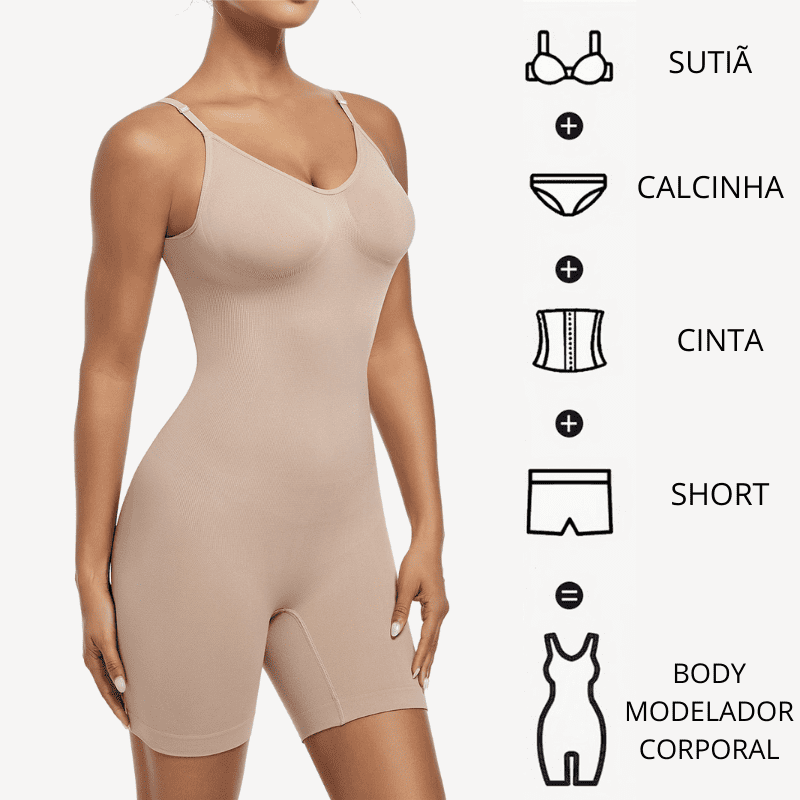 Body Modelador Corporal Belle Comfort - [COMPRE 1 LEVE 2] Position 4